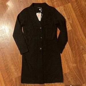 NWT Sweater (Long Coat Style)